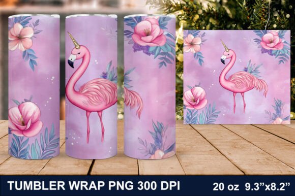 Download Summer Flamingo Tumbler Wrap - Tumbler wrap Collection