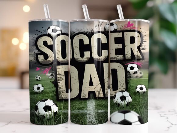 Download 20oz Soccer Dad Tumbler Wrap Sublimation - Tumbler wrap Collection