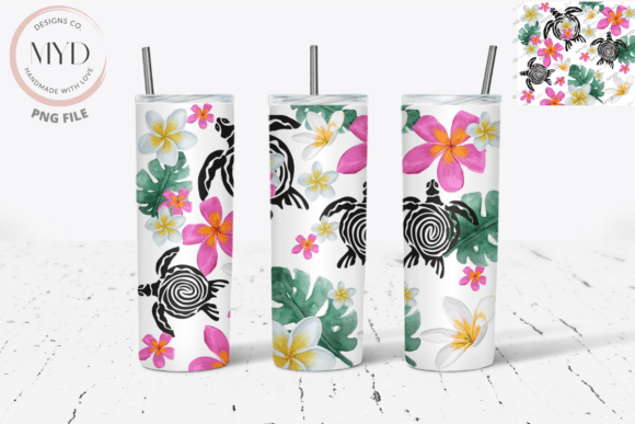 Download Hawaii Turtles Sublimation Tumbler Wrap - Tumbler wrap Collection