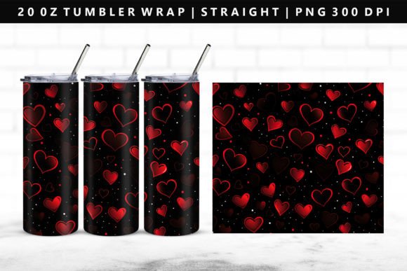Download Heart 20oz Straight Tumbler Wrap - Tumbler wrap Collection