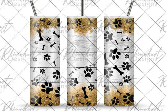 Download Dog Paws Straight Tumbler Wrap - Tumbler wrap Collection
