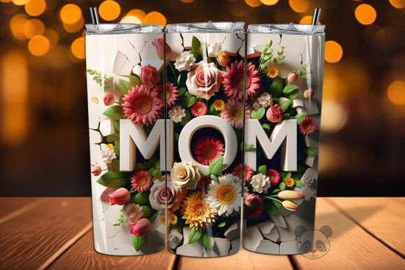 Download Mom 3D Mother's Day Tumbler Wrap - Tumbler wrap Collection
