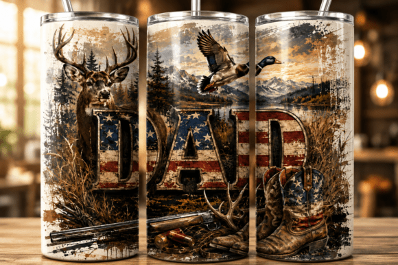 Download Dad Hunting Tumbler Wrap PNG - Tumbler wrap Collection