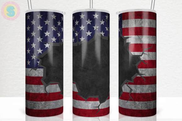 Download Grunge American Flag Tumbler Wrap - Tumbler wrap Collection