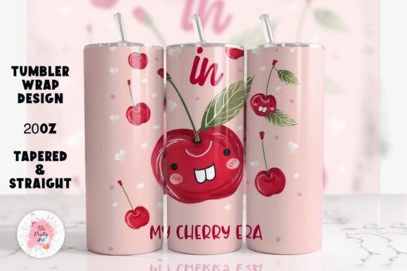 Download Cherry Tumbler Wrap 20oz Sublimation - Tumbler wrap Collection
