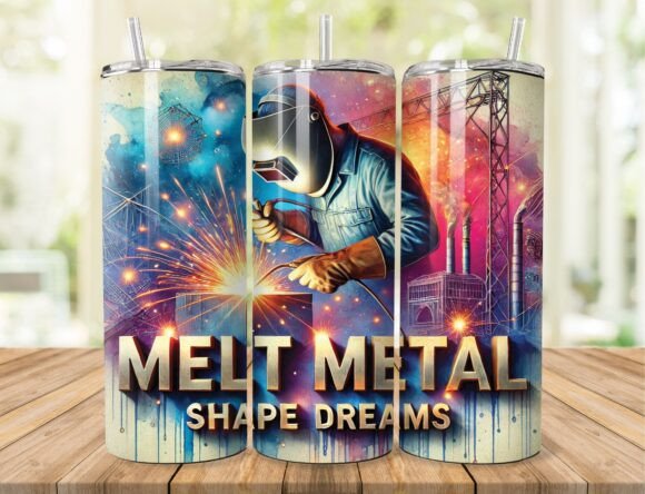Download Melt Metal Welder Tumbler Wrap - Tumbler wrap Collection