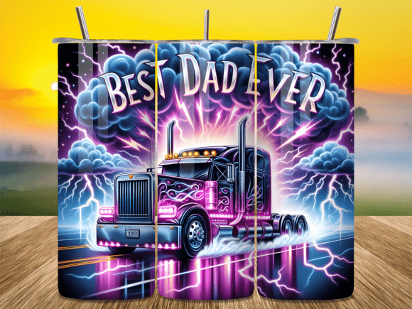 Download Heavy Duty Truck Dad Father Tumbler Wrap - Tumbler wrap Collection