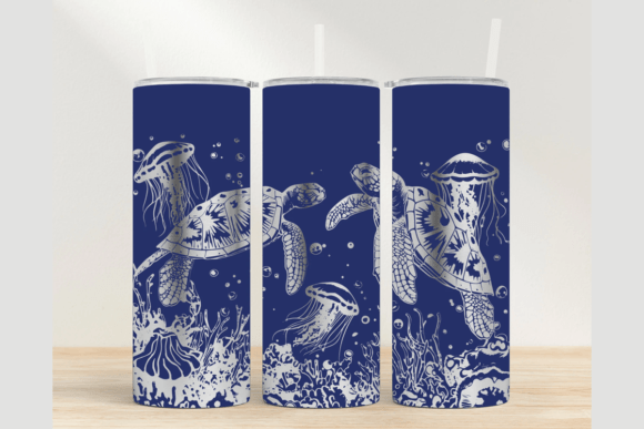 Download Turtle 20oz Laser Tumbler Wrap SVG - Tumbler wrap Collection
