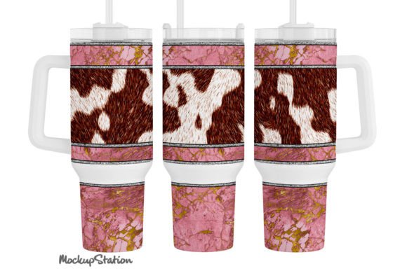 Download Pink Western 40 Oz Quencher Tumbler Wrap - Tumbler wrap Collection