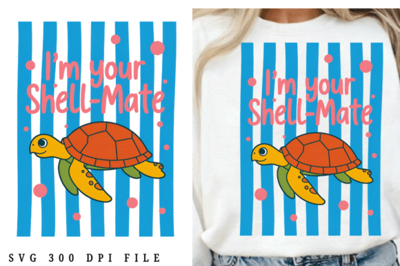 Download Summer Pun Sea Turtle PNG Design - Premium Resources