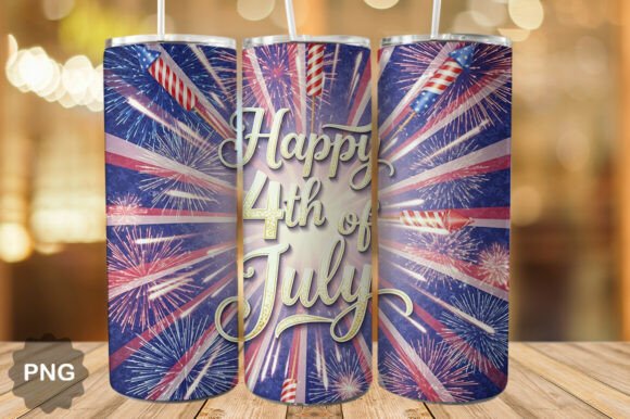 Download 4th of July Fireworks Tumbler Wrap PNG - Tumbler wrap Collection