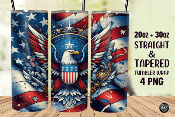 Download 4th of July Tumbler Wrap 20oz Skinny PNG - Tumbler wrap Collection