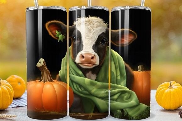 Download Fall Season Highland Calf Tumbler Wrap - Tumbler wrap Collection
