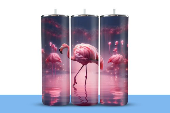 Download Pink Flamingo Tumbler Wrap - Tumbler wrap Collection