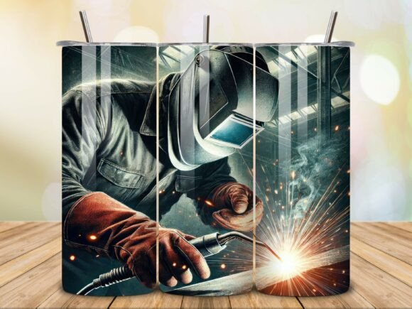 Download Welding 20Oz Tumbler Wrap Sublimation V4 - Tumbler wrap Collection