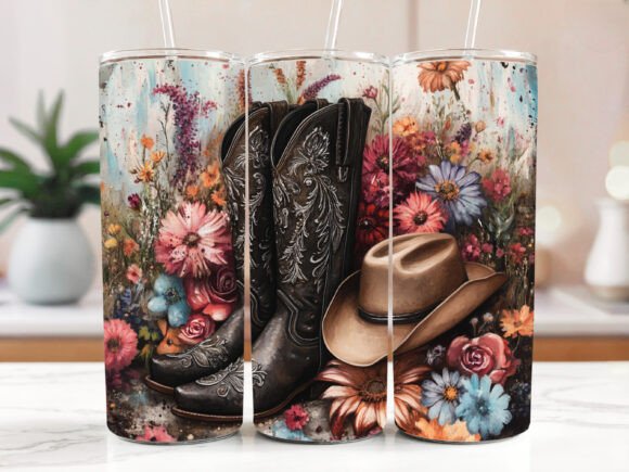Download Cowgirl Skinny Tumbler Wraps - Tumbler wrap Collection