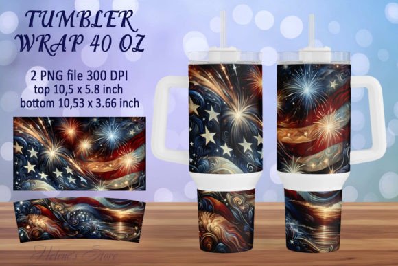 Download Patriotic 40 Oz Quencher Tumbler Wrap - Tumbler wrap Collection
