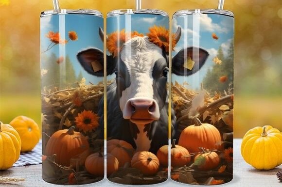 Download Fall Season Highland Calf Tumbler Wrap - Tumbler wrap Collection