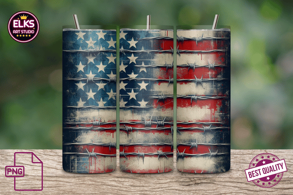 Download July 4th Red White and Blue Tumbler Wrap - Tumbler wrap Collection