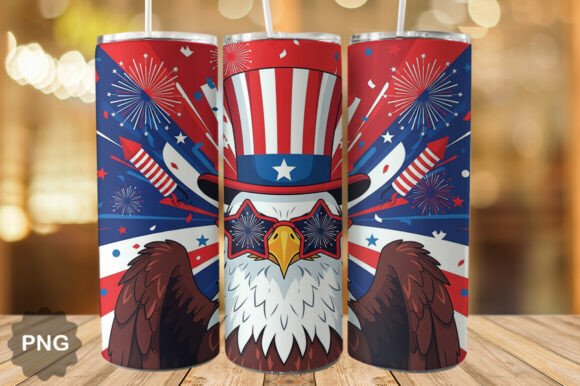 Download Patriotic Eagle Tumbler Wrap PNG - Tumbler wrap Collection