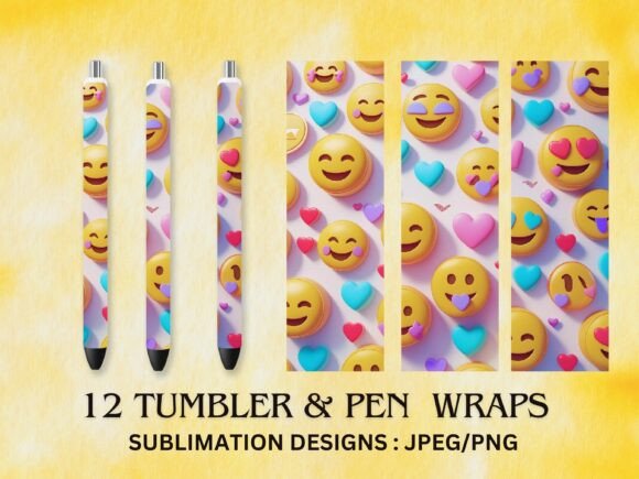 Download Pen Wrap Sublimation , Tumbler Wrap - Tumbler wrap Collection