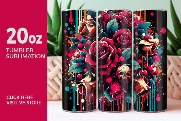 Download Floral Design Tumbler Wrap - Tumbler wrap Collection