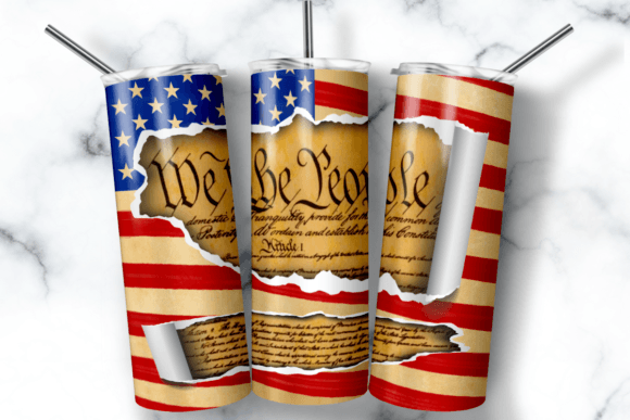 Download We the People American Flag Tumbler Wrap - Tumbler wrap Collection