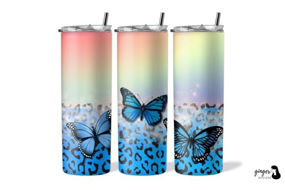 Download Butterfly 20oz Skinny Tumbler Wraps - Tumbler wrap Collection