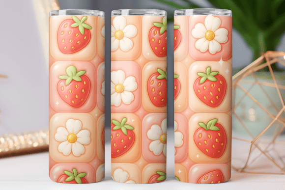 Download 3D Coffee Tumbler Wrap 20oz Design Png - Tumbler wrap Collection