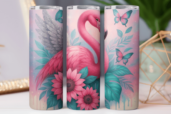 Download Flamingo Animal Tumbler Wrap for 20oz - Tumbler wrap Collection
