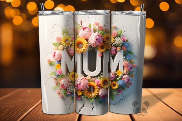 Download Mum 3D Mother's Day Tumbler Wrap - Tumbler wrap Collection