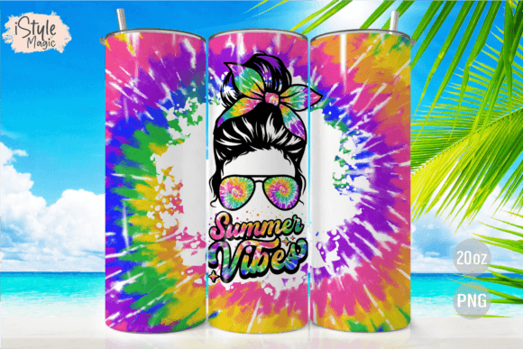 Download Summer Vibes 20oz Tumbler Wrap PNG - Tumbler wrap Collection