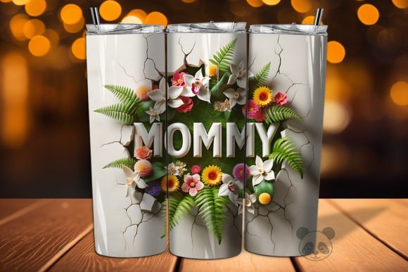 Download Mommy 3D Mother's Day Tumbler Wrap - Tumbler wrap Collection