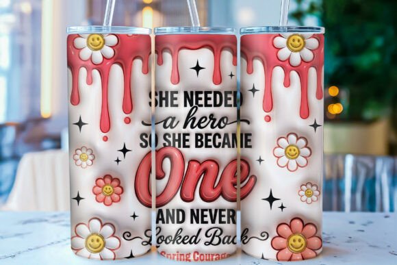 Download 3D Inflated Inspirational Tumbler Wrap - Tumbler wrap Collection