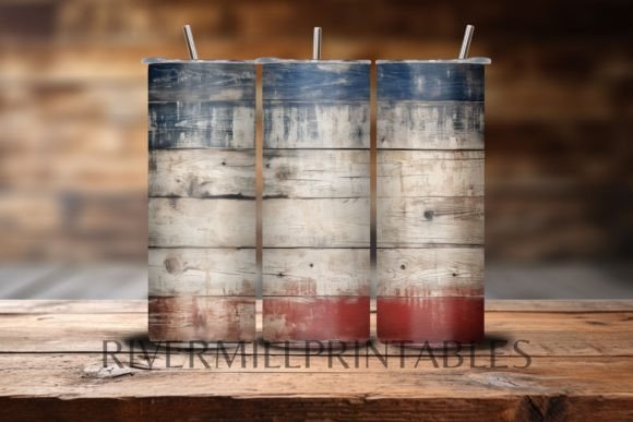 Download Red White Blue Barnwood Tumbler Wrap - Tumbler wrap Collection