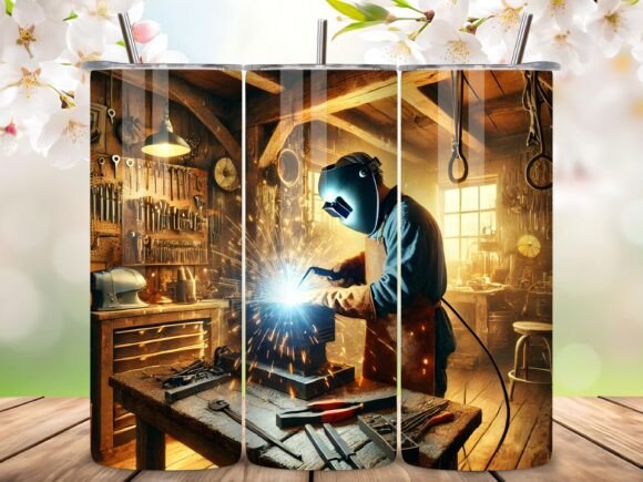 Download Welder in Factory Welding Tumbler Wraps - Tumbler wrap Collection