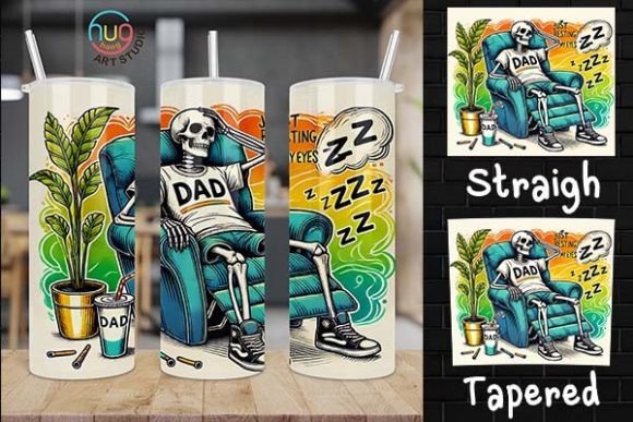 Download Funny DAD Tumbler Wrap Design for Men - Tumbler wrap Collection