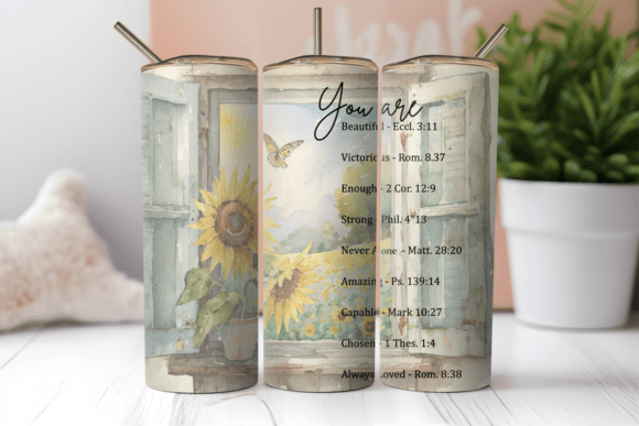 Download You Are:Beautiful 20oz Tumbler Wrap - Tumbler wrap Collection