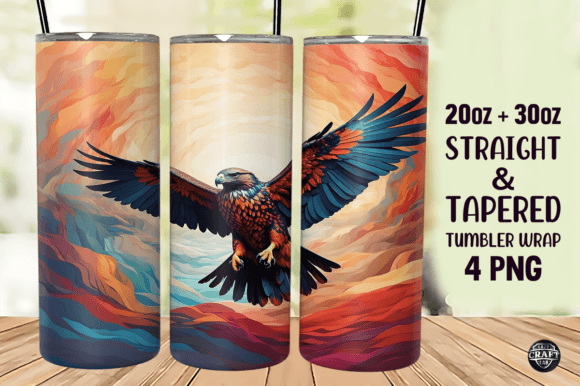 Download Colorful Bird Flying Tumbler Wrap 20oz - Tumbler wrap Collection